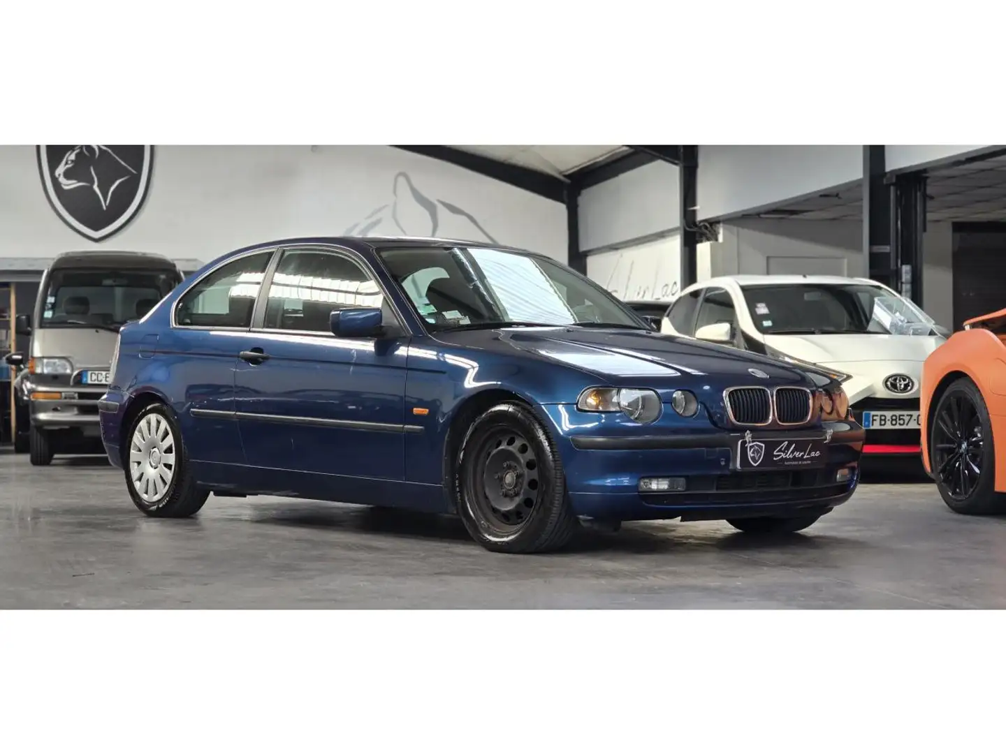 BMW 320 320TD COMPACT 2.0 TURBO DIESEL 150 / HISTORIQUE DISPONIBLE Gris - 2