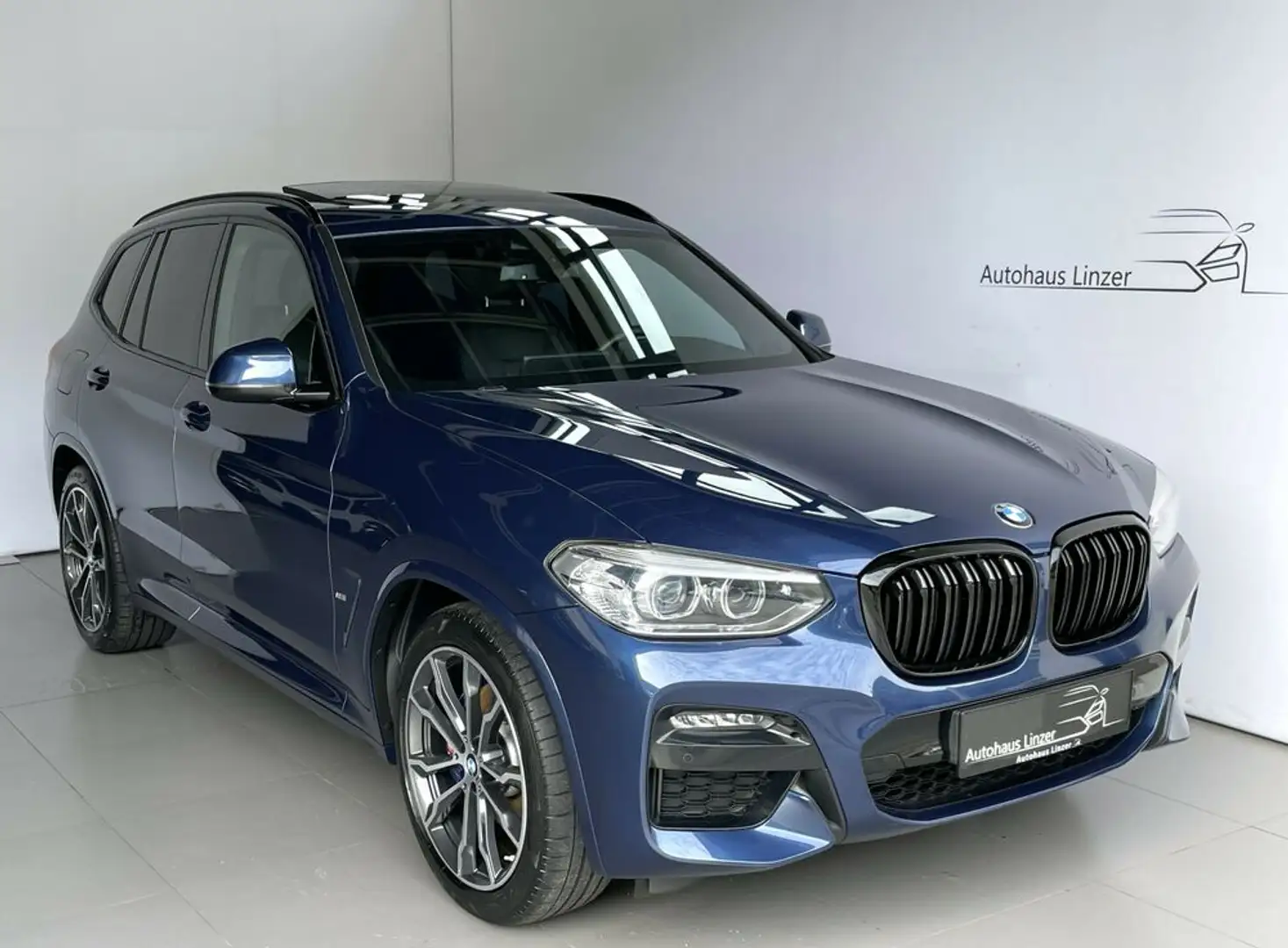 BMW X3 xDrive 30e M *LED*PANO*StHz*AHK*LEDER*HiFi*20'' Blau - 1