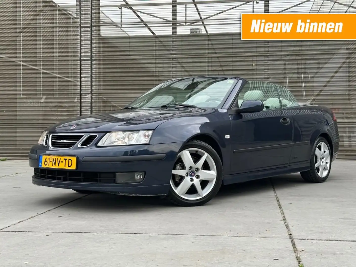 Saab 9-3 CABRIO 2.0t LINEAR AIRCO/LM VELGEN APK 28-5-2026 ! Bleu - 1