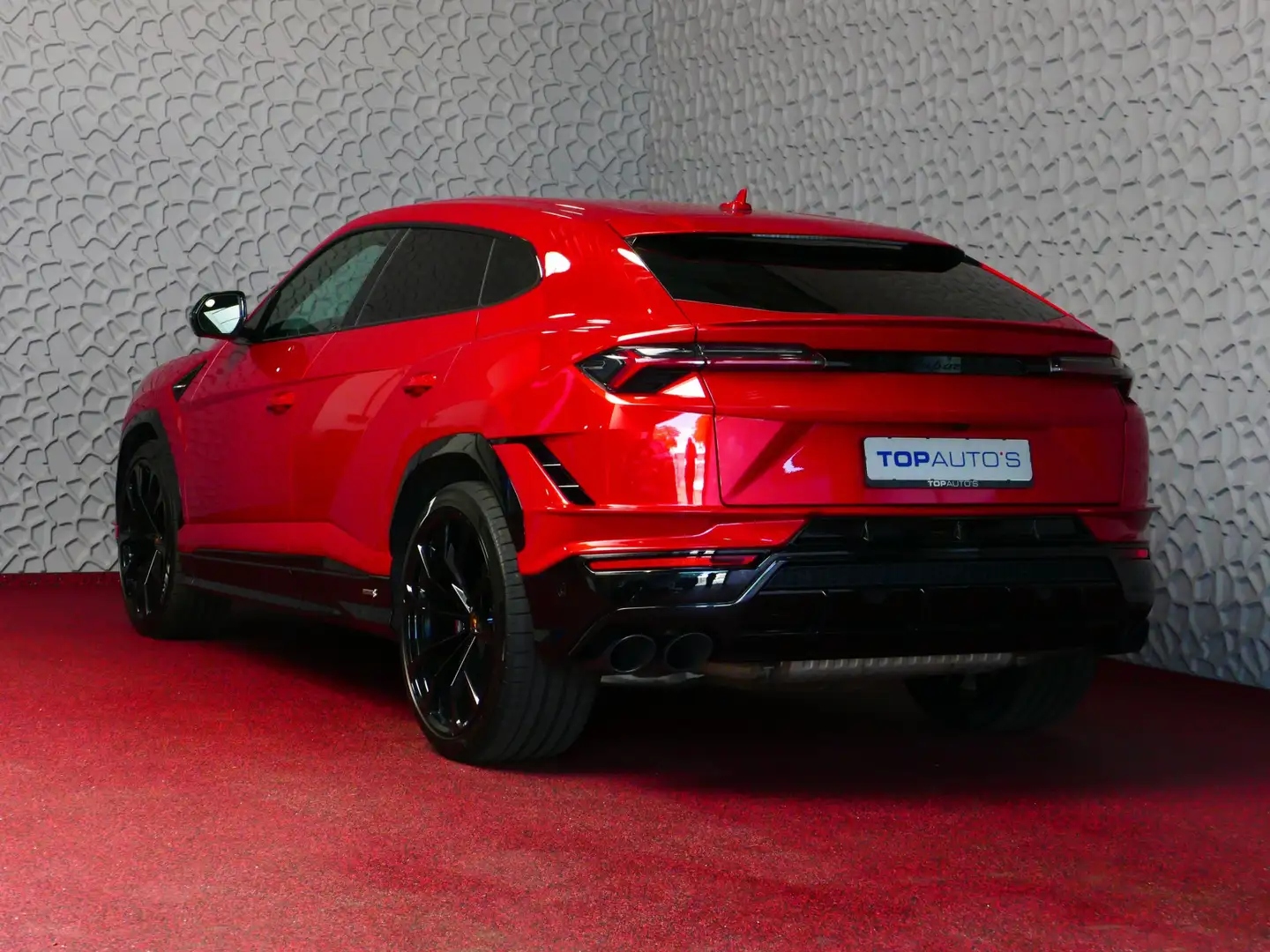 Lamborghini Urus S 4.0 V8 S 666 PK BTW ALLE OPTIES B&O CARBON PACK Rood - 2