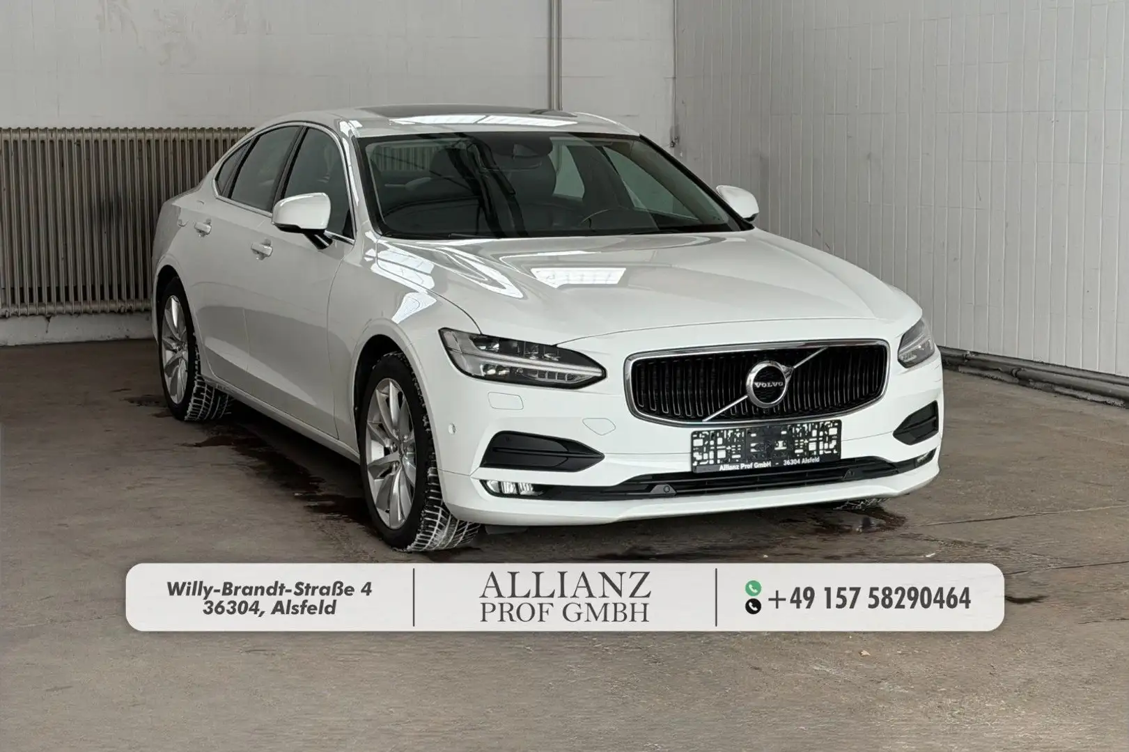 Volvo S90 Lim. Momentum ACC CAM LED 2-Zonen Leder Weiß - 1
