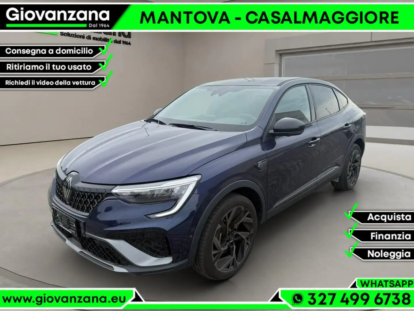 Renault Arkana Arkana 1.6 E-Tech full hybrid Esprit Alpine 145cv Bleu - 1