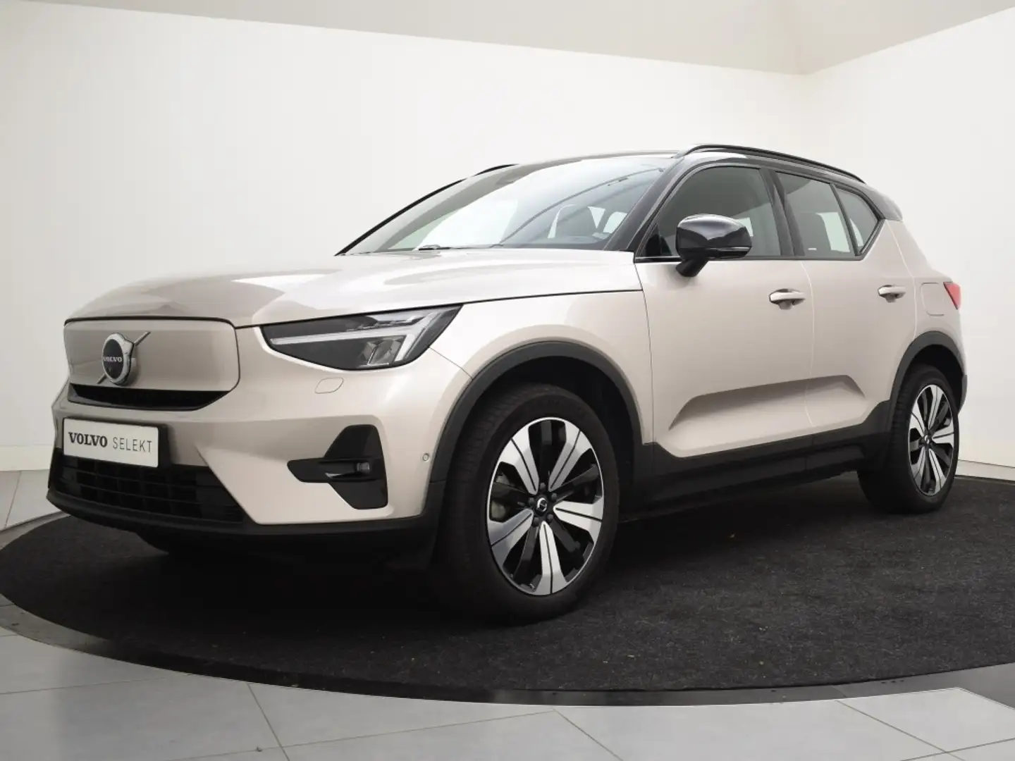 Volvo XC40 RECHARGE PURE ELECTRIC ULTIMATE ACC BLIS HARMAN KA Gris - 2