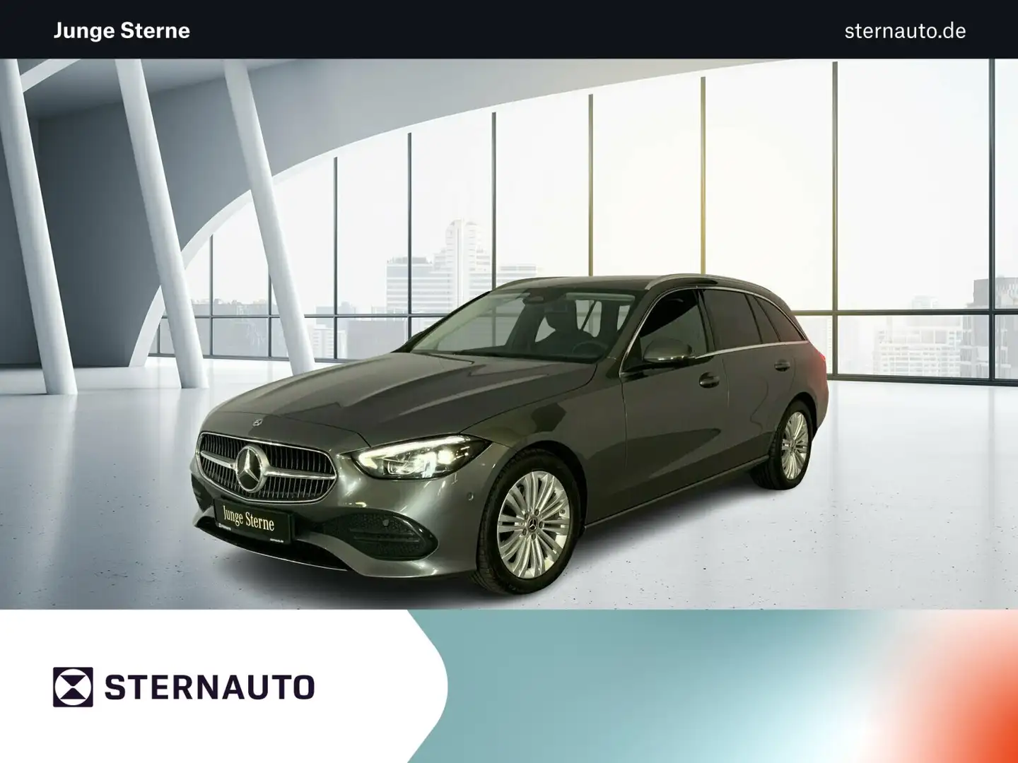 Mercedes-Benz C 220 C 220d 4M T AVANTGARDE Standh AssistenzPak LED Grau - 1