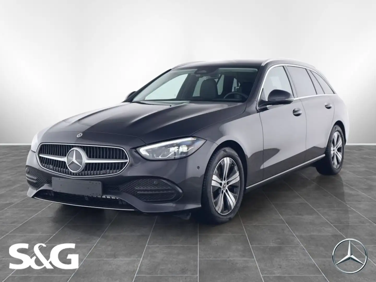 Mercedes-Benz C 200 T Avantgarde Totwink+RüKam+LED+17 ZOLL Grau - 1