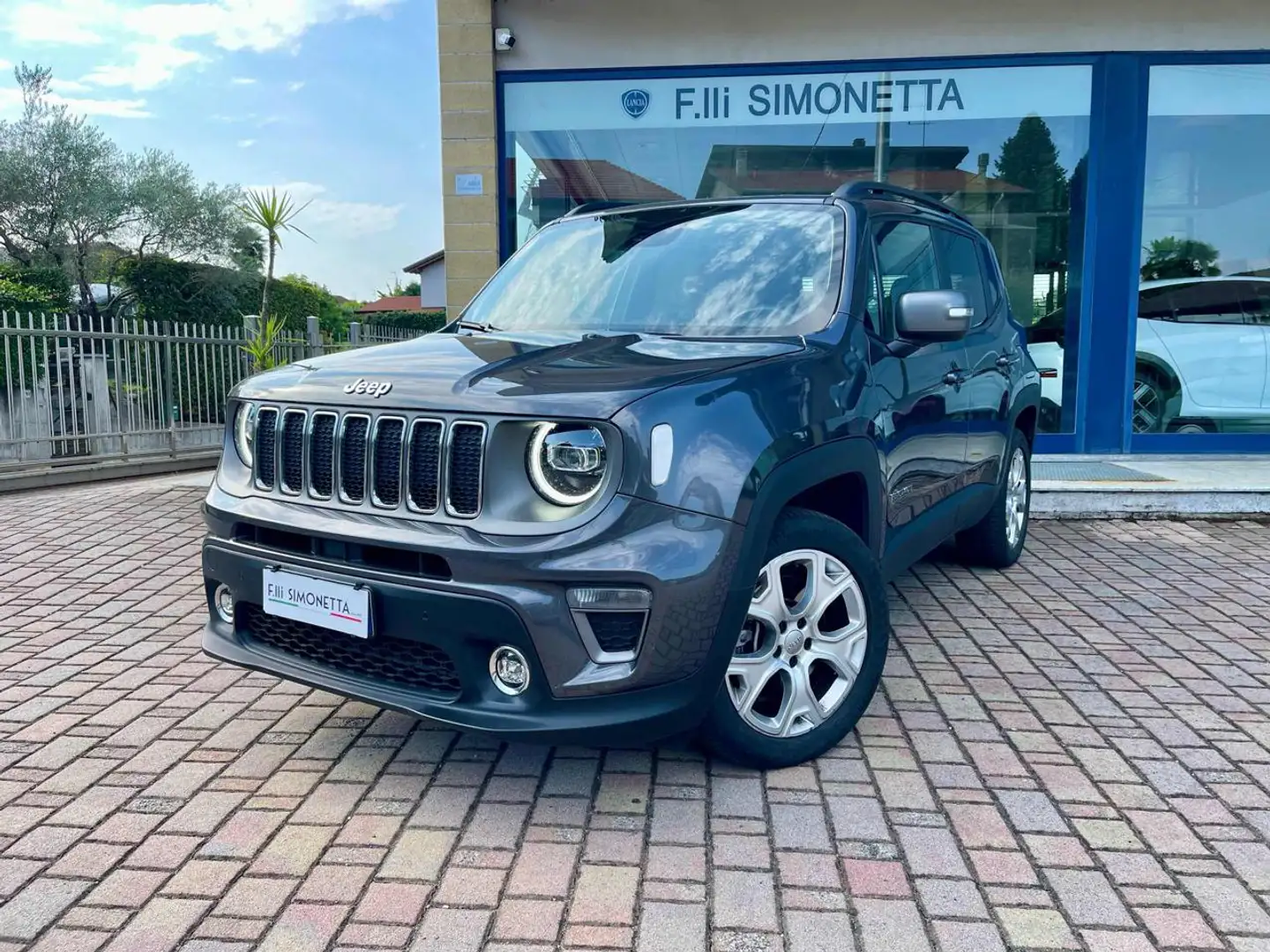 Jeep Renegade 1.3 T4 190CV PHEV 4xe AT6 Limited Grigio - 1