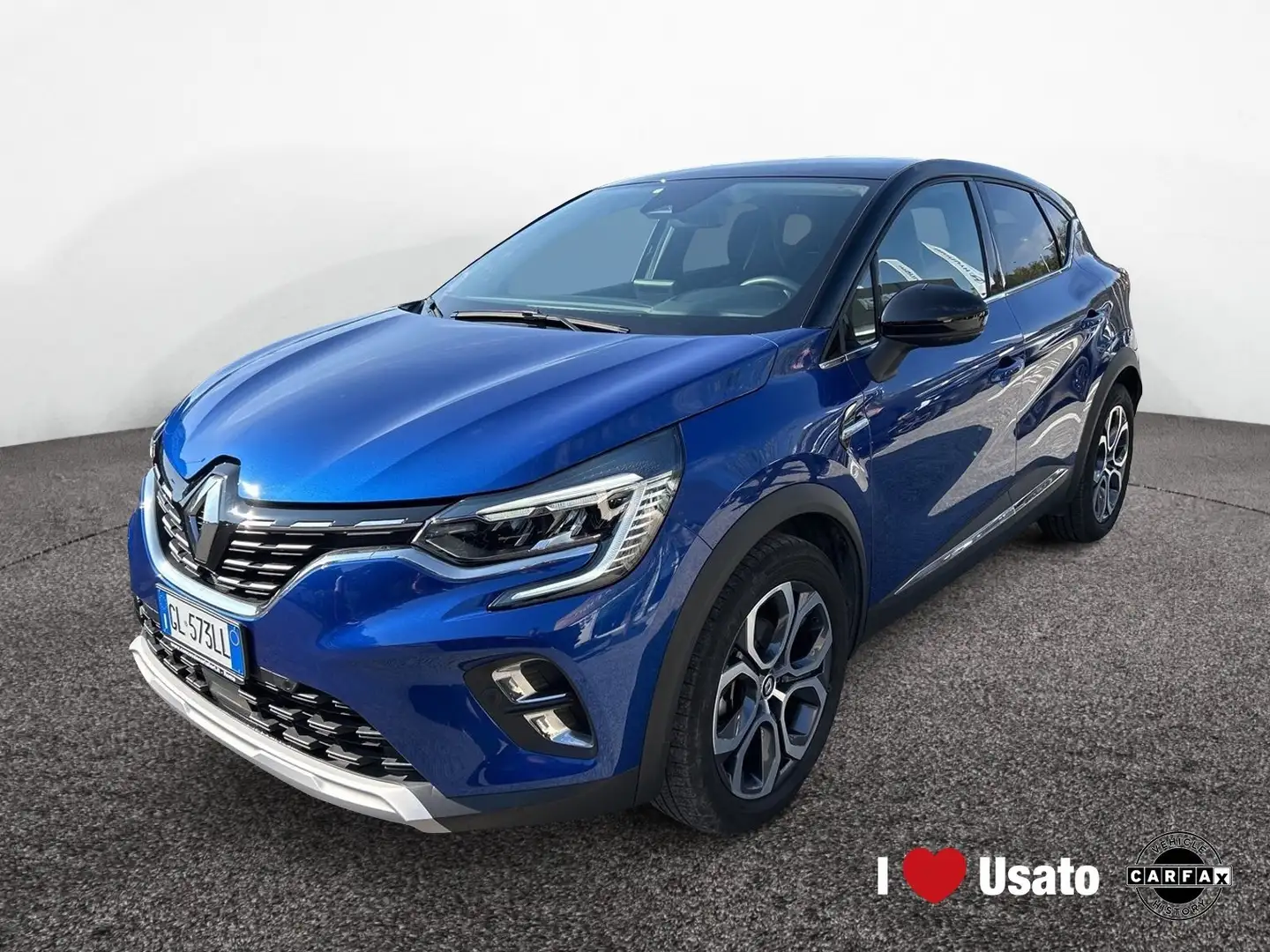 Renault Captur II 2019 1.6 hybrid Intens E-Tech 145cv auto Blu/Azzurro - 1