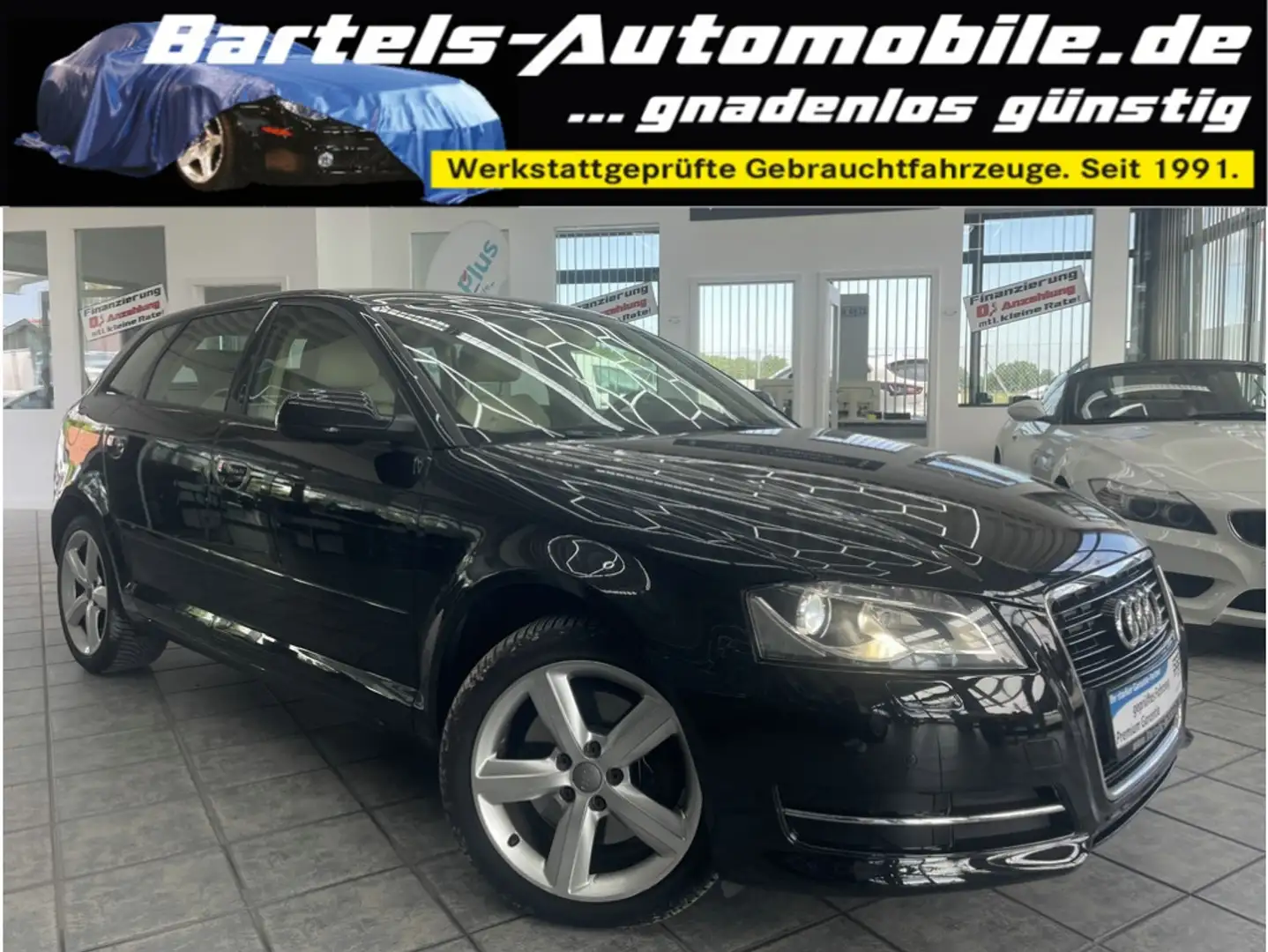 Audi A3 2.0 TDI Ambiente, 2 Hand, Leder, PDC Schwarz - 1