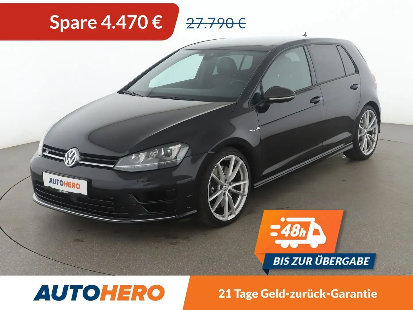 Volkswagen Golf GTI 2.0 TSI R 4Motion BMT Aut.*NAVI*BI-XENON*ACC*CAM* Zwart - 1
