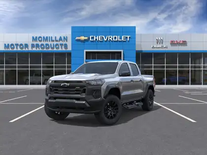 Gray 2026 Chevrolet Colorado Pickup Truck Four-Wheel Drive 8-Speed Automatic