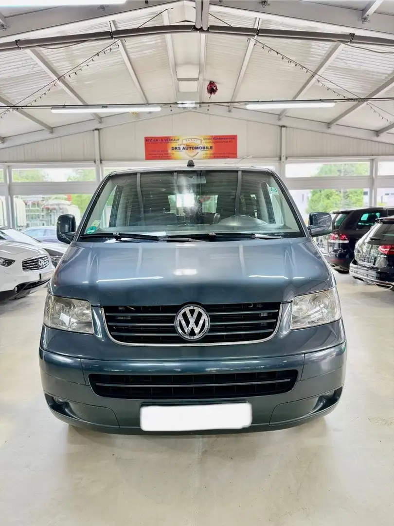 Volkswagen T5 Transporter T5 Caravelle 2.5TDI 174PS 9Sitz SDH AHK Gris - 2