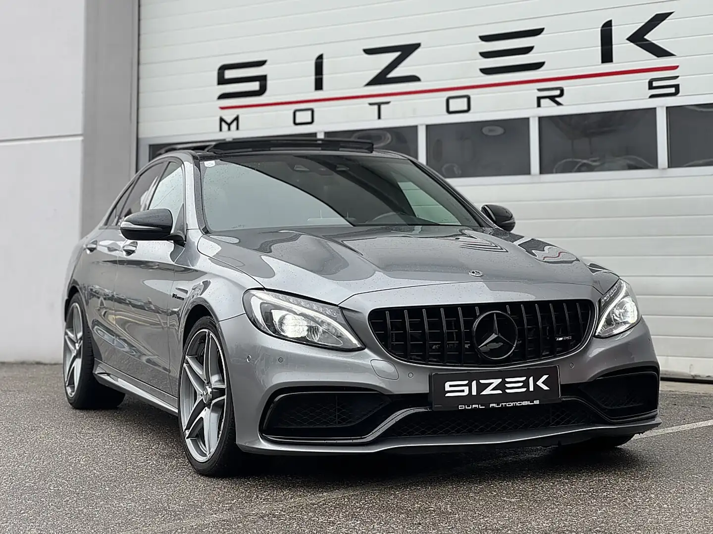 Mercedes-Benz C 63 AMG |KLAPPENAUSPUFF|BURMESTER|LED|MEMORY Grau - 2