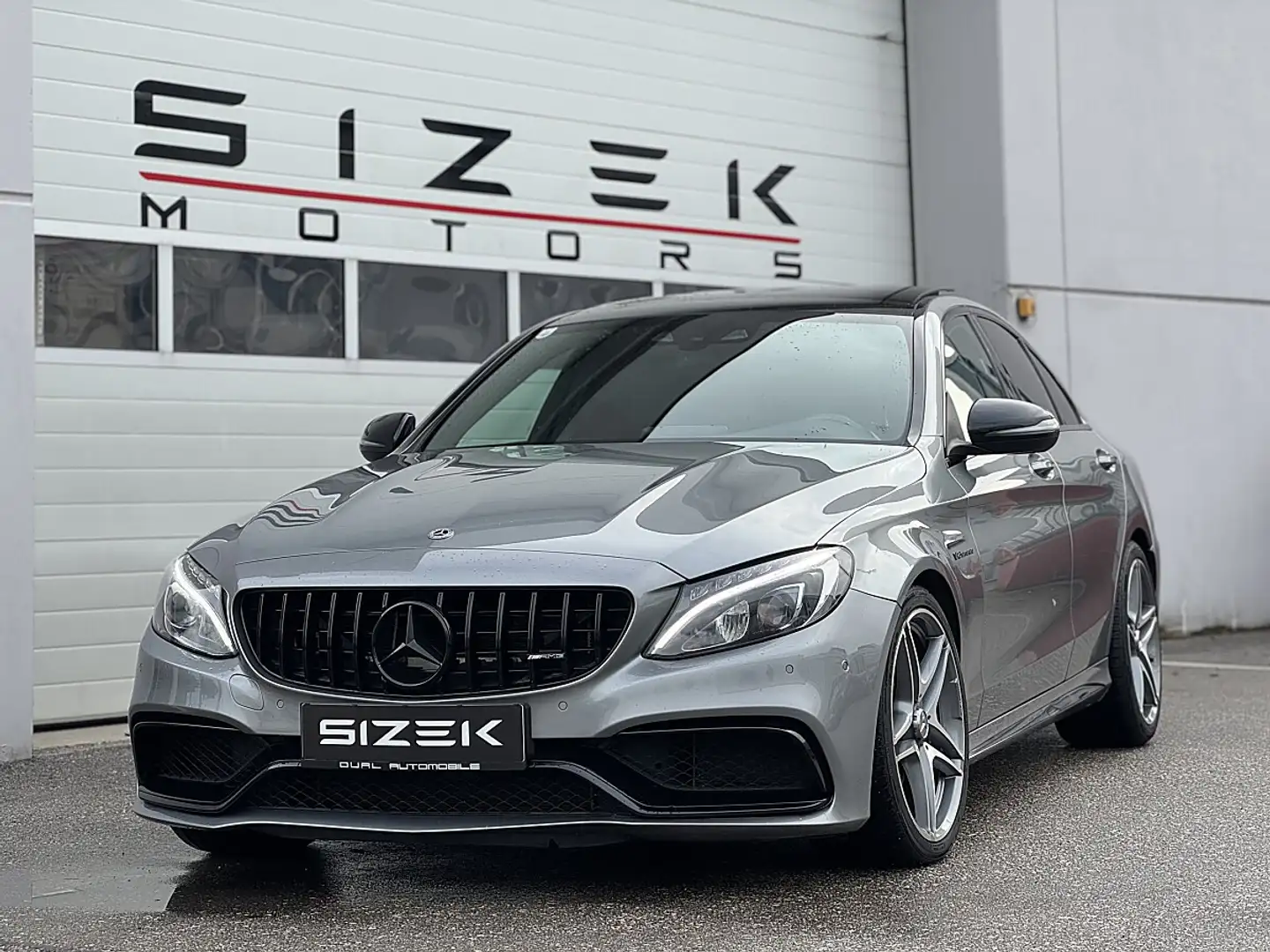 Mercedes-Benz C 63 AMG |KLAPPENAUSPUFF|BURMESTER|LED|MEMORY Grau - 1
