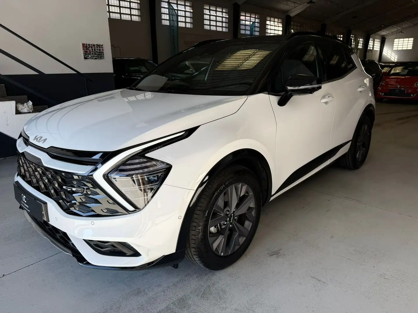 Kia Sportage 1.6 T-GDi HEV GT-line Blanco - 1