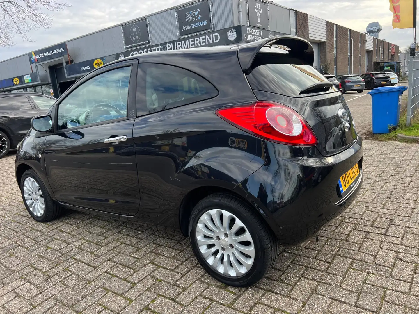 Ford Ka/Ka+ 1.2 Titanium X - LMV - AIRCO - AUX - ELEKTR RAMEN Zwart - 2