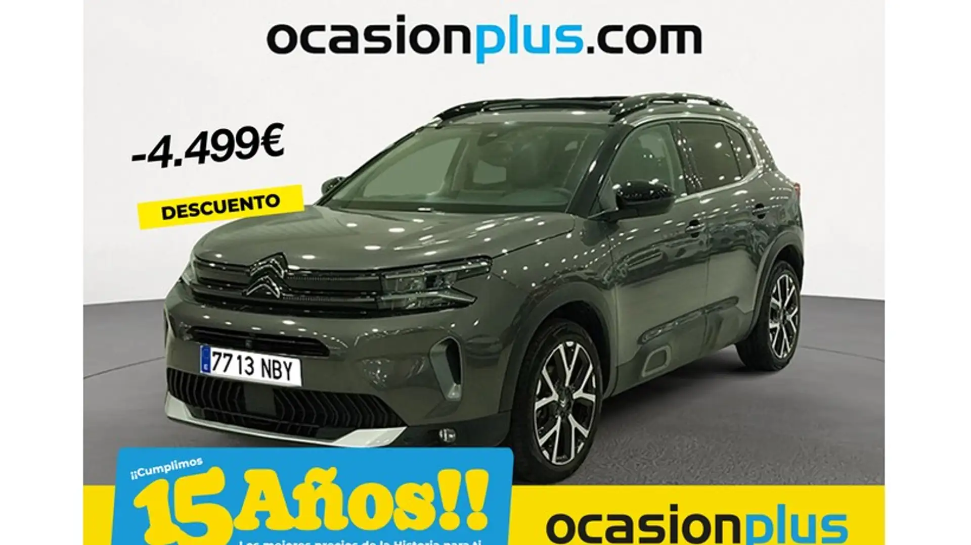 Citroen C5 Aircross PureTech S&S Shine Pack EAT8 130 Zilver - 1