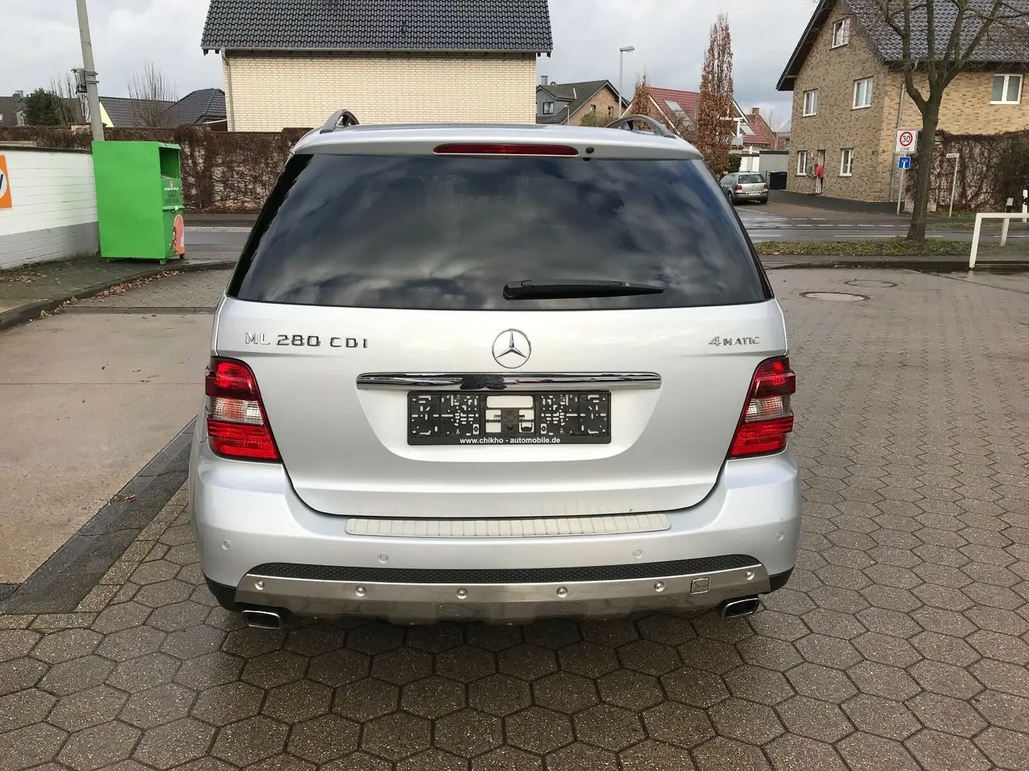 Mercedes-Benz ML 280 CDI 4 MATIC SCHECKHEFT+NAVI+LEDER+SHZ Silber - 2