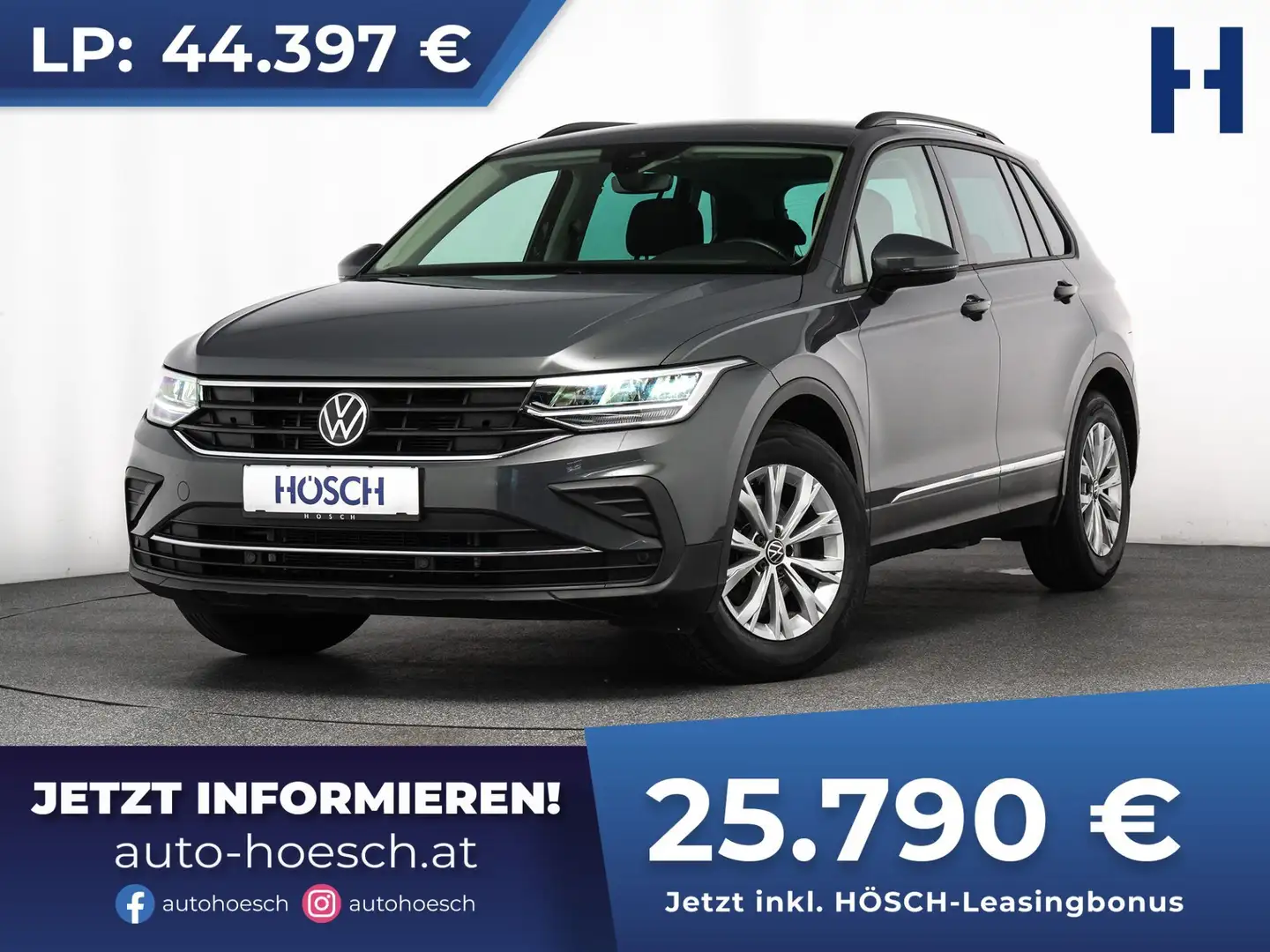 Volkswagen Tiguan Life Urban TSI Aut. NAV ACC KAMERA KEYLESS Grau - 1