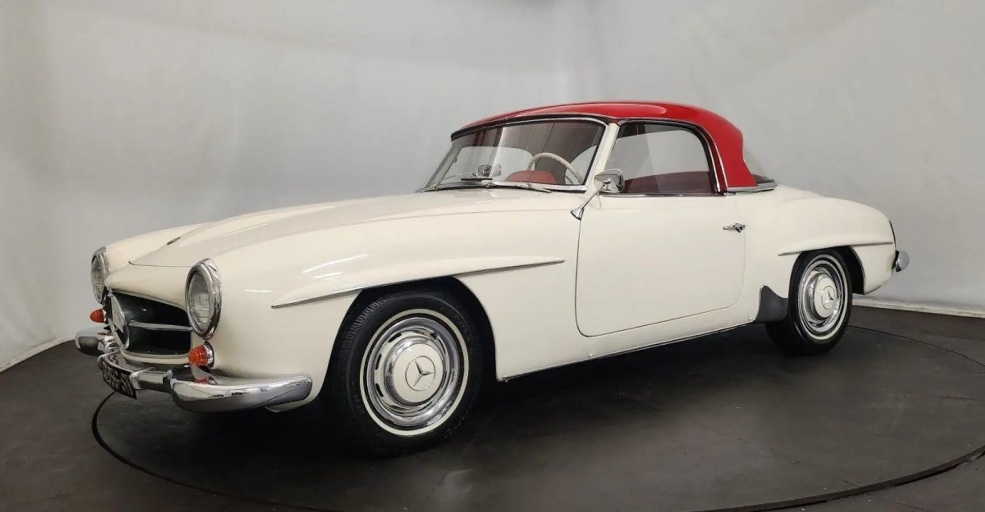 Mercedes-Benz 190 SL Blanc - 2