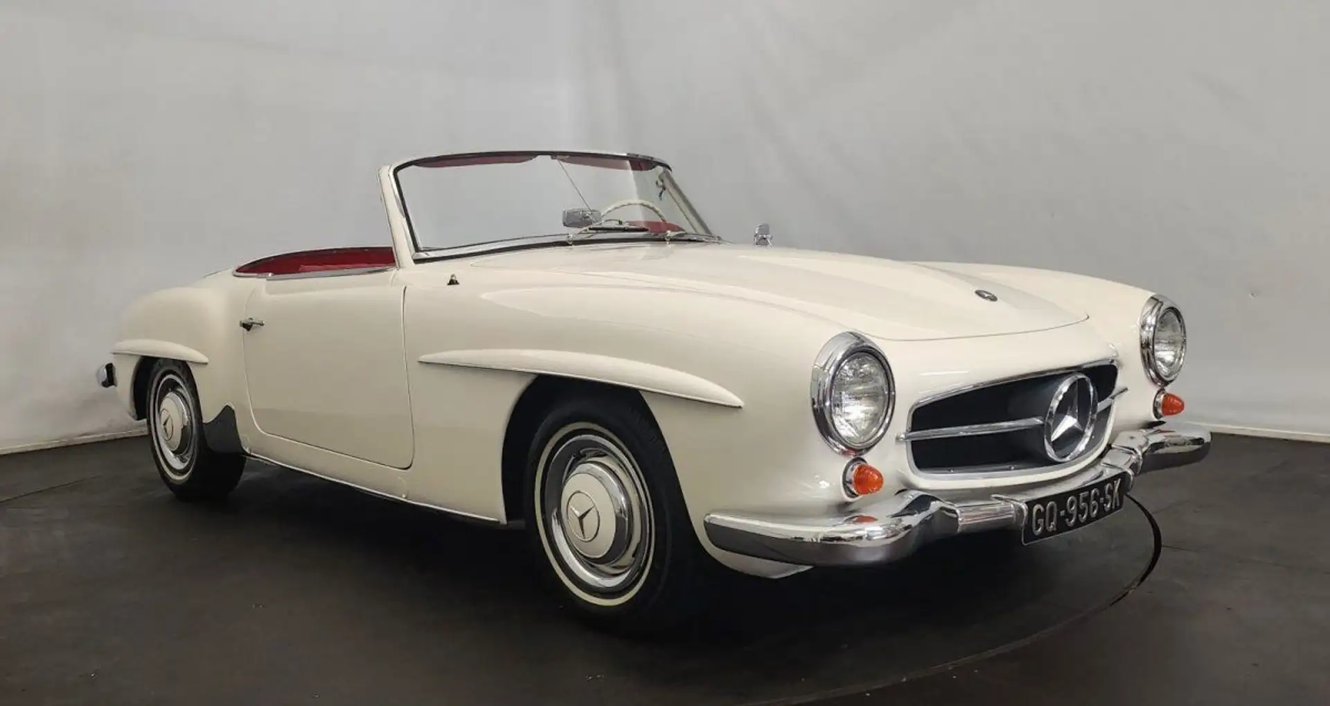 Mercedes-Benz 190 SL Blanc - 1
