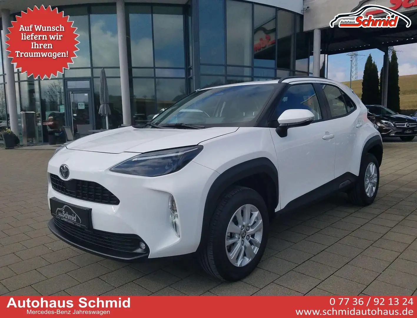Toyota Yaris Cross 1,5 VVT iE Hybrid Comfort Kamera, Tempomat ACC ... Wit - 1