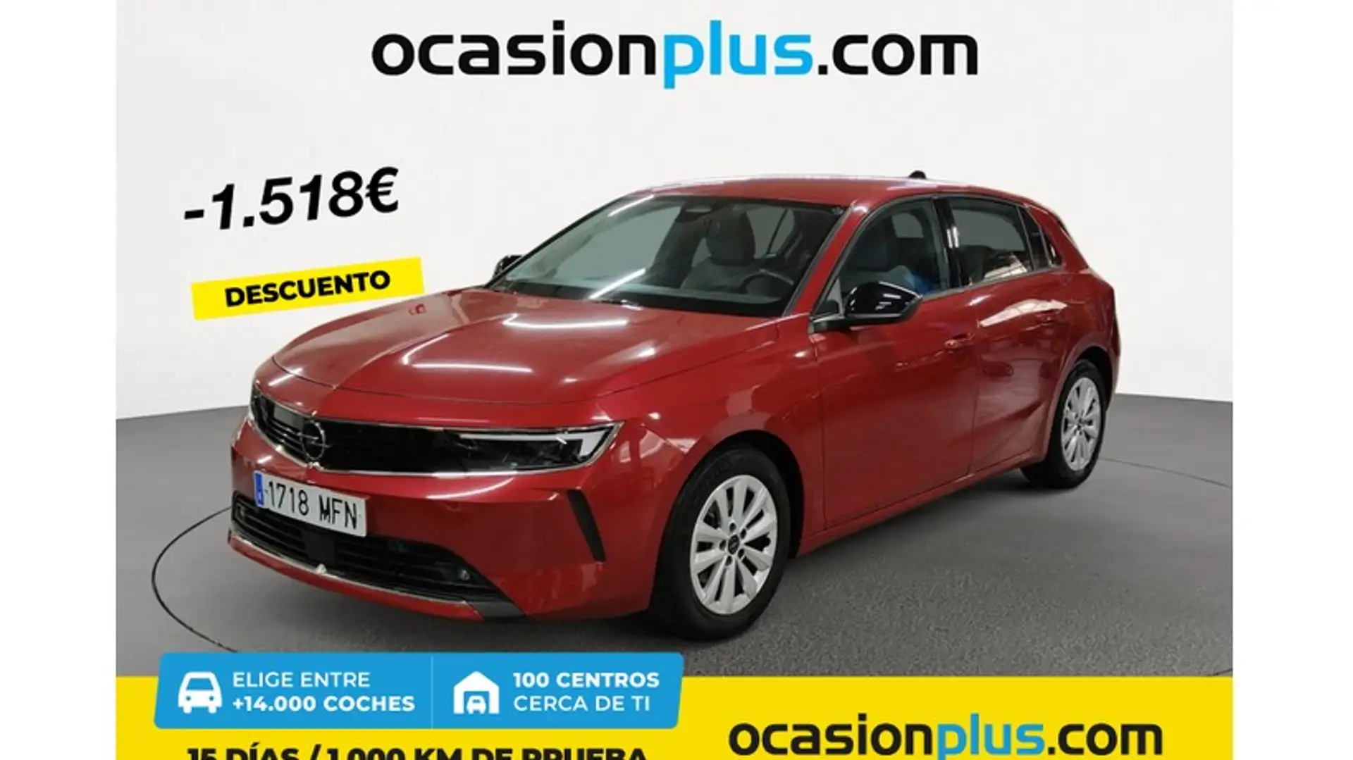 Opel Astra 1.2T XHT S/S Edition 130 Rot - 1