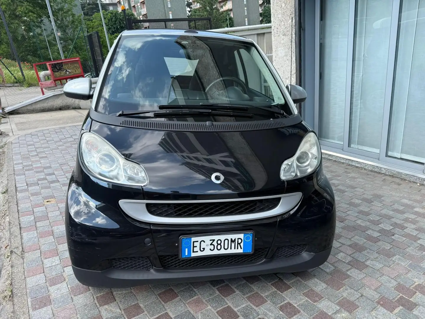 smart forTwo Fortwo 1.0 mhd Passion 71cv Cabrio Schwarz - 2