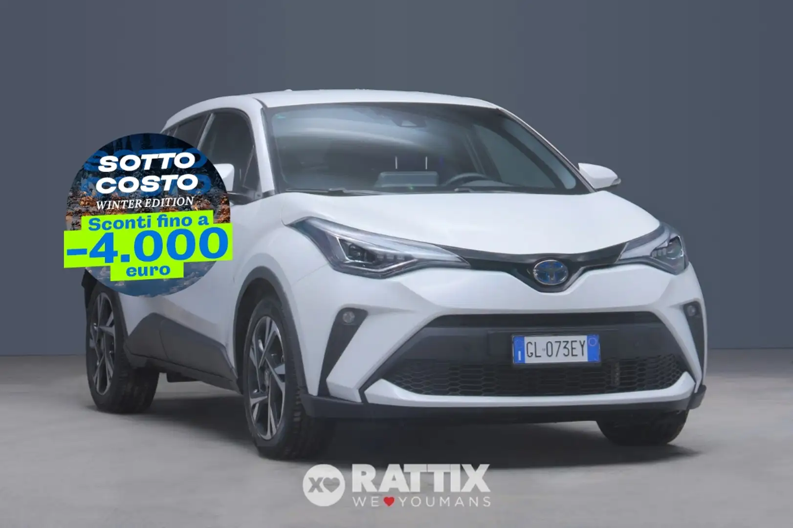 Toyota C-HR 2.0 Hybrid More Business e-CVT Bianco - 1