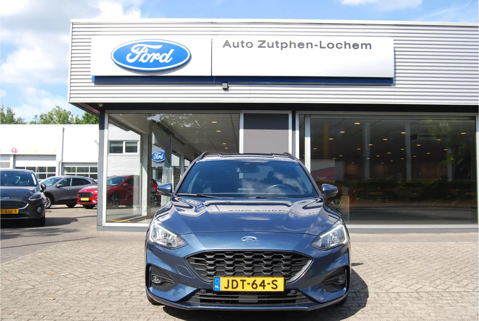Ford Focus Wagon 1.5 EcoBoost ST-Line Business 150pk TREKHAAK Bleu - 2