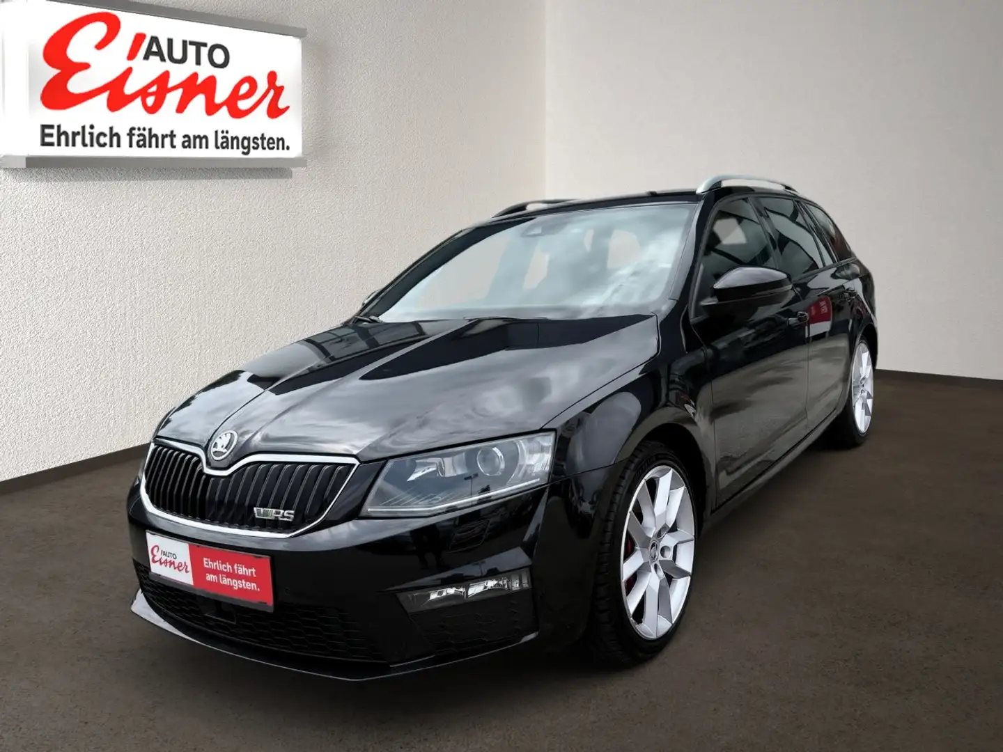 Skoda Octavia Combi RS 2.0 TDI Green tec DSG Geringe Kilometerla Noir - 2
