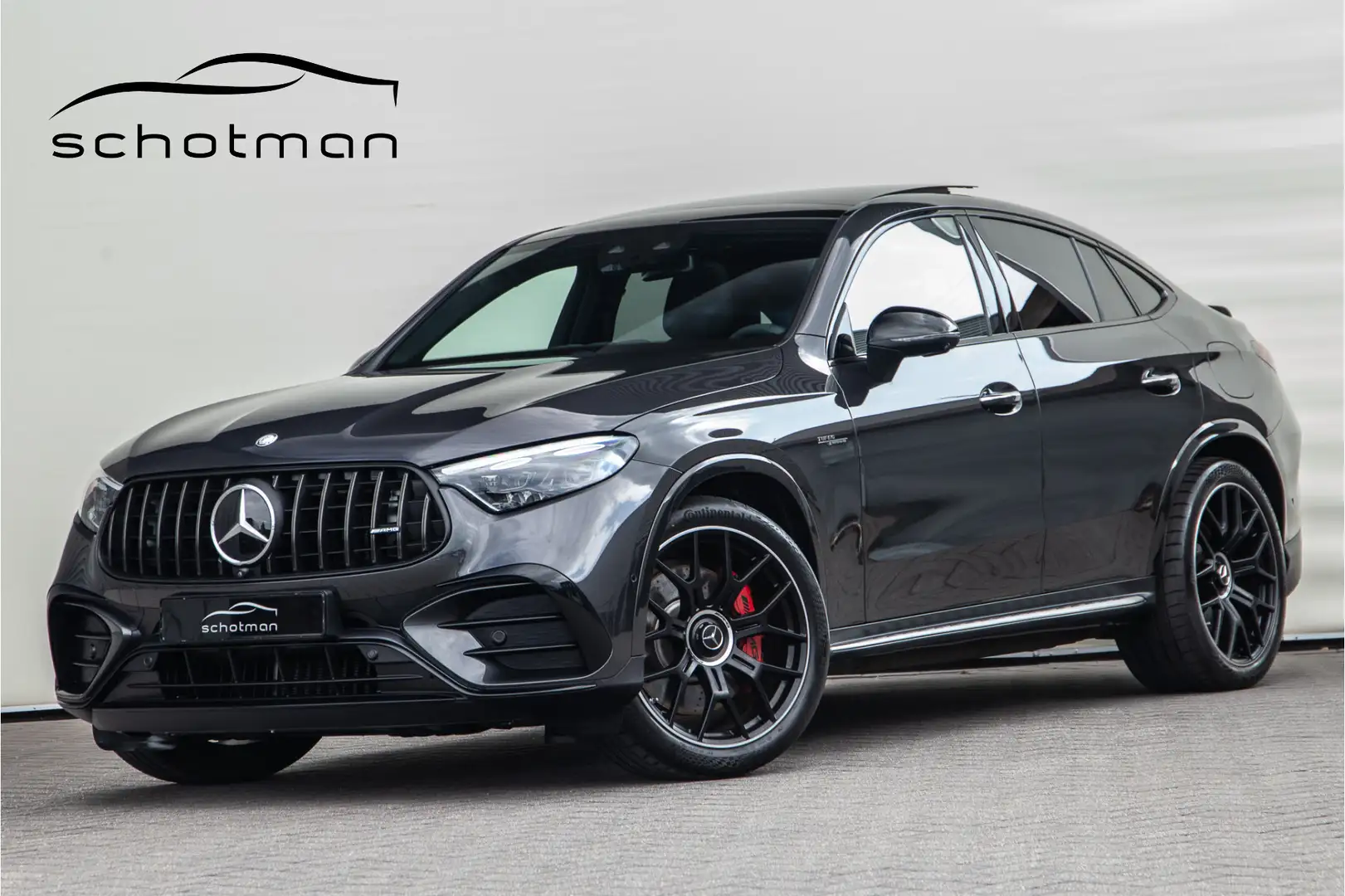 Mercedes-Benz GLC 63 AMG Coupé S E Performance Premium Plus, Pano, 4-Wielst Grijs - 1