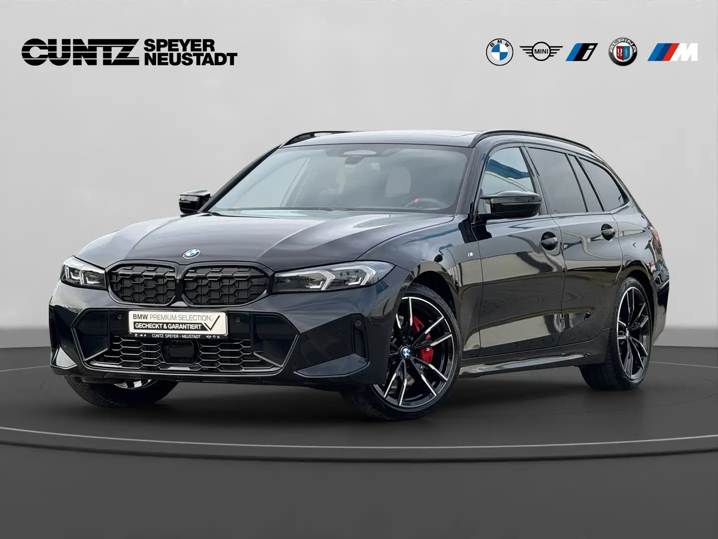 BMW 340 M340d xDrive Touring Adaptives Fahrwerk Panodach H Schwarz - 2