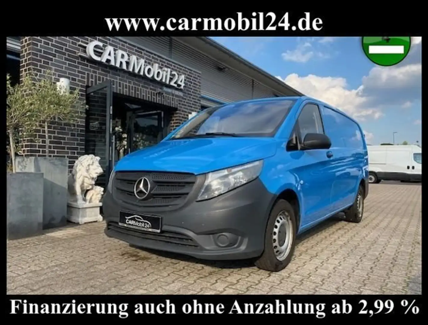 Mercedes-Benz Vito Vito Kasten 109 CDI lang*Tempomat* Blauw - 1