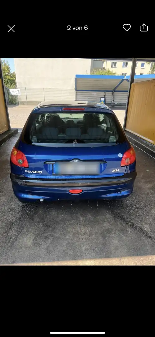 Peugeot 206 60 Petit Filou Blue - 2