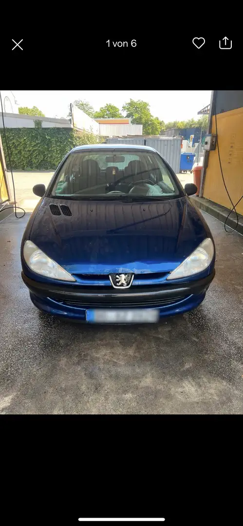 Peugeot 206 60 Petit Filou Blue - 1