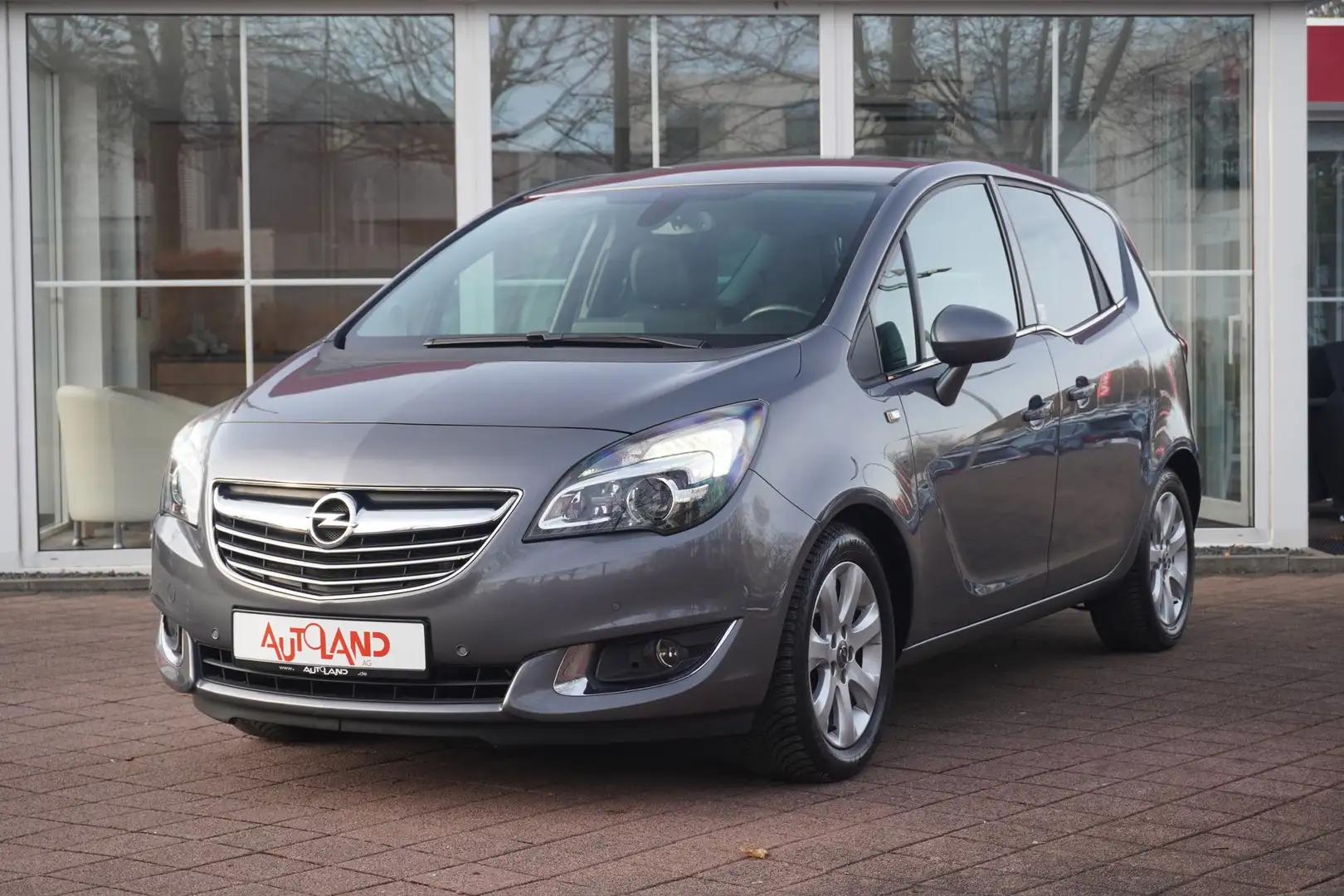 Opel Meriva B 1.4 Turbo Active Navi Sitzheizung PDC Grijs - 2