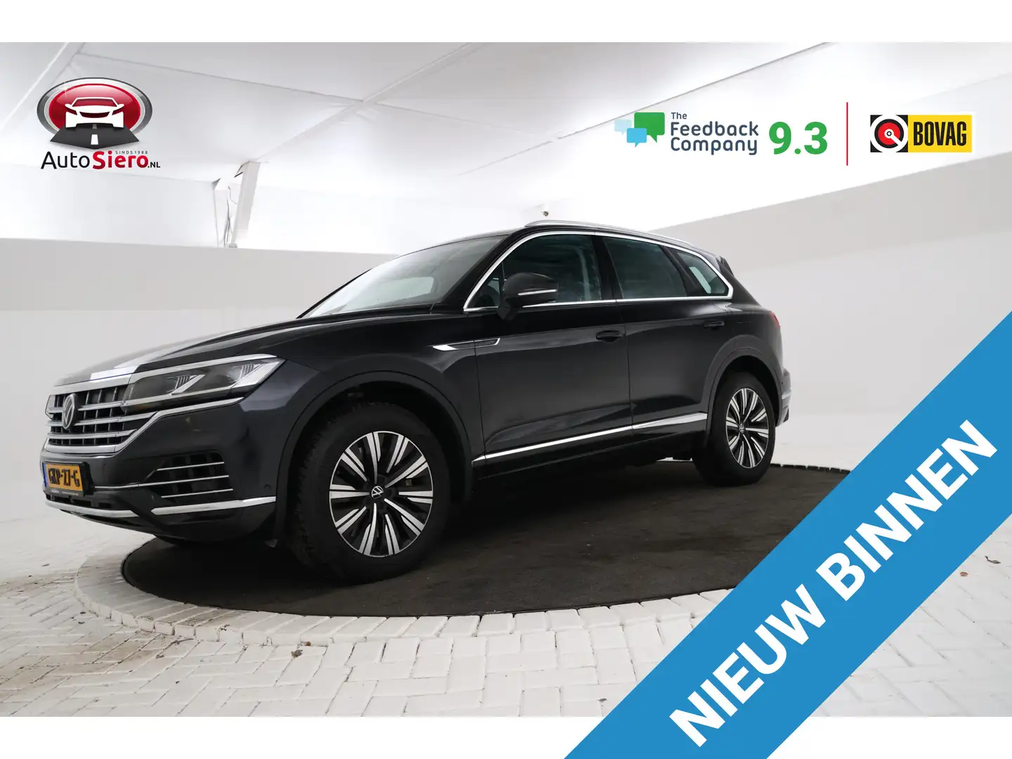 Volkswagen Touareg 3.0 TSi eHybrid 4MOTION Panorama, Luchtvering, Cli Zwart - 1