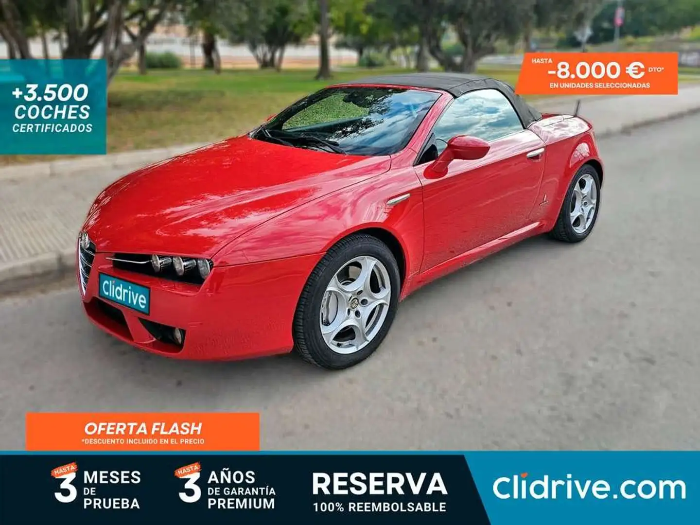 Alfa Romeo Spider 2.4JTDm Selective Rouge - 1