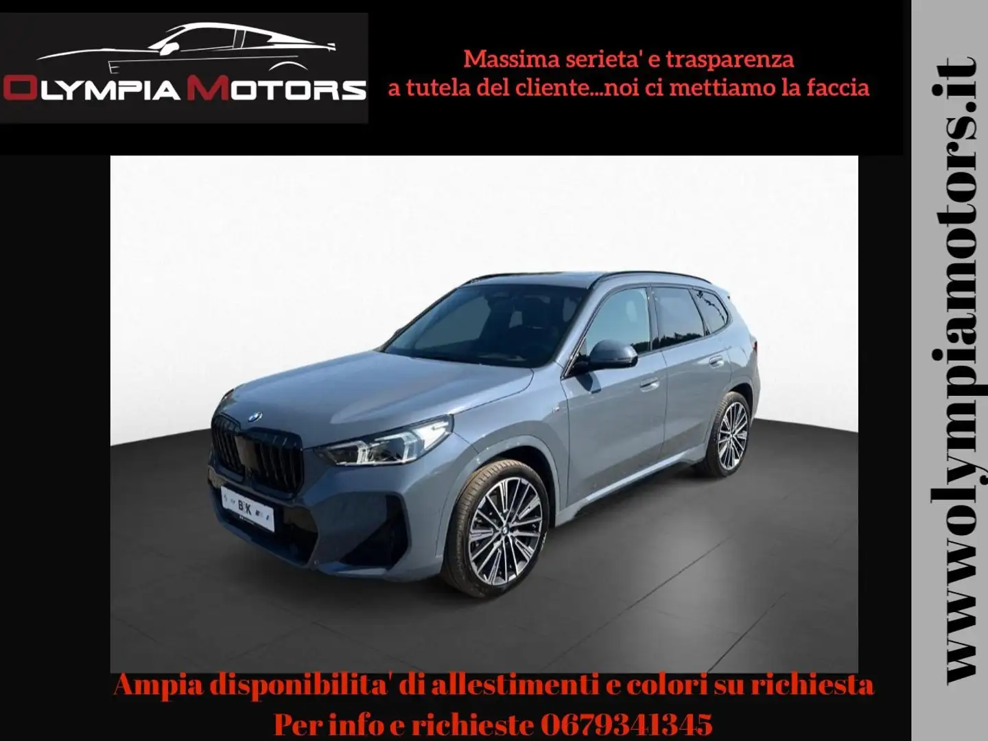 BMW X1 XDRIVE 20D M SPORT NAVI LED PELLE TETTO KAMERA 20 Grigio - 1