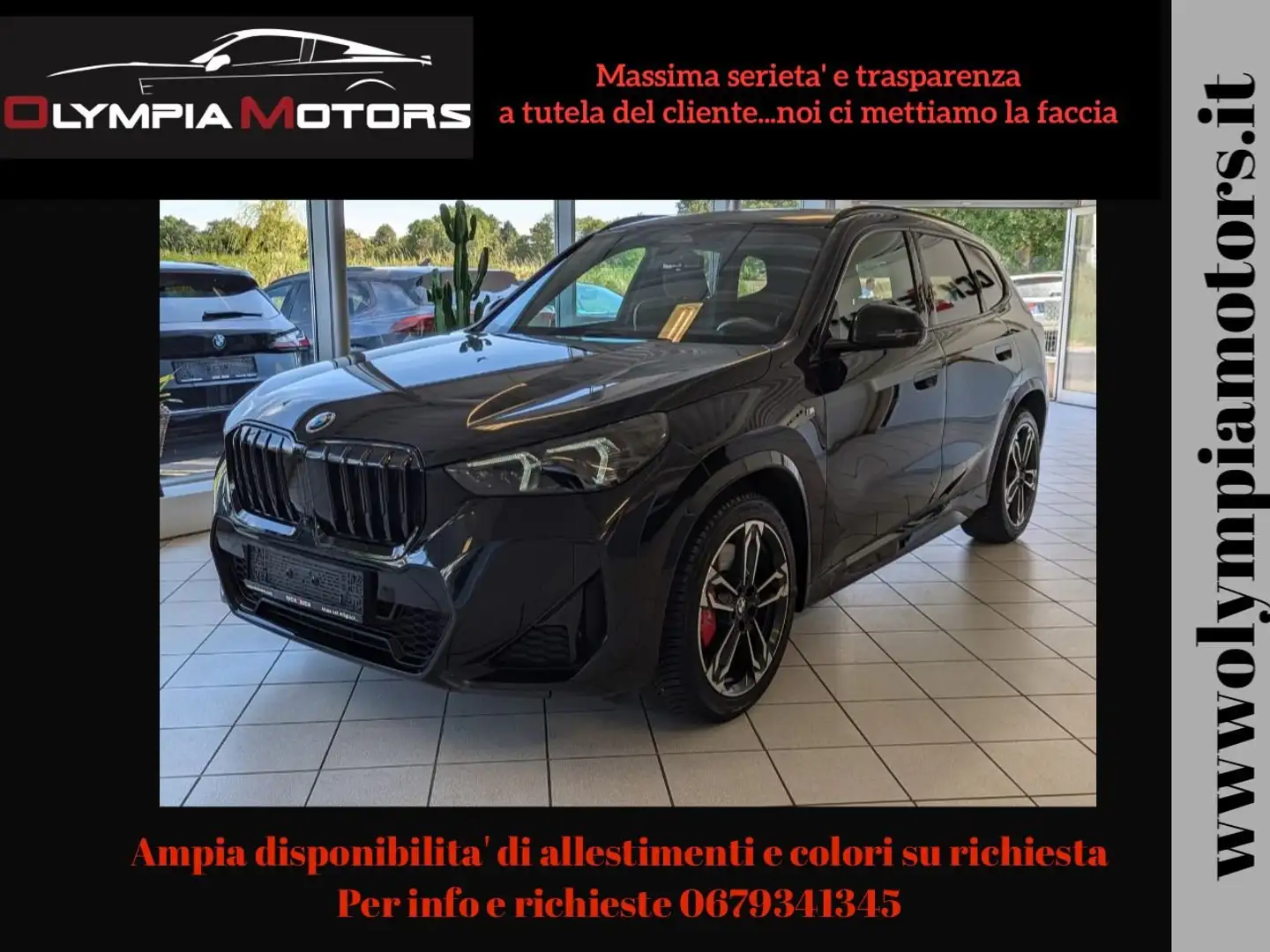 BMW X1 XDRIVE 20D M SPORT PRO H&K LED TETTO KAMERA 360 Nero - 1
