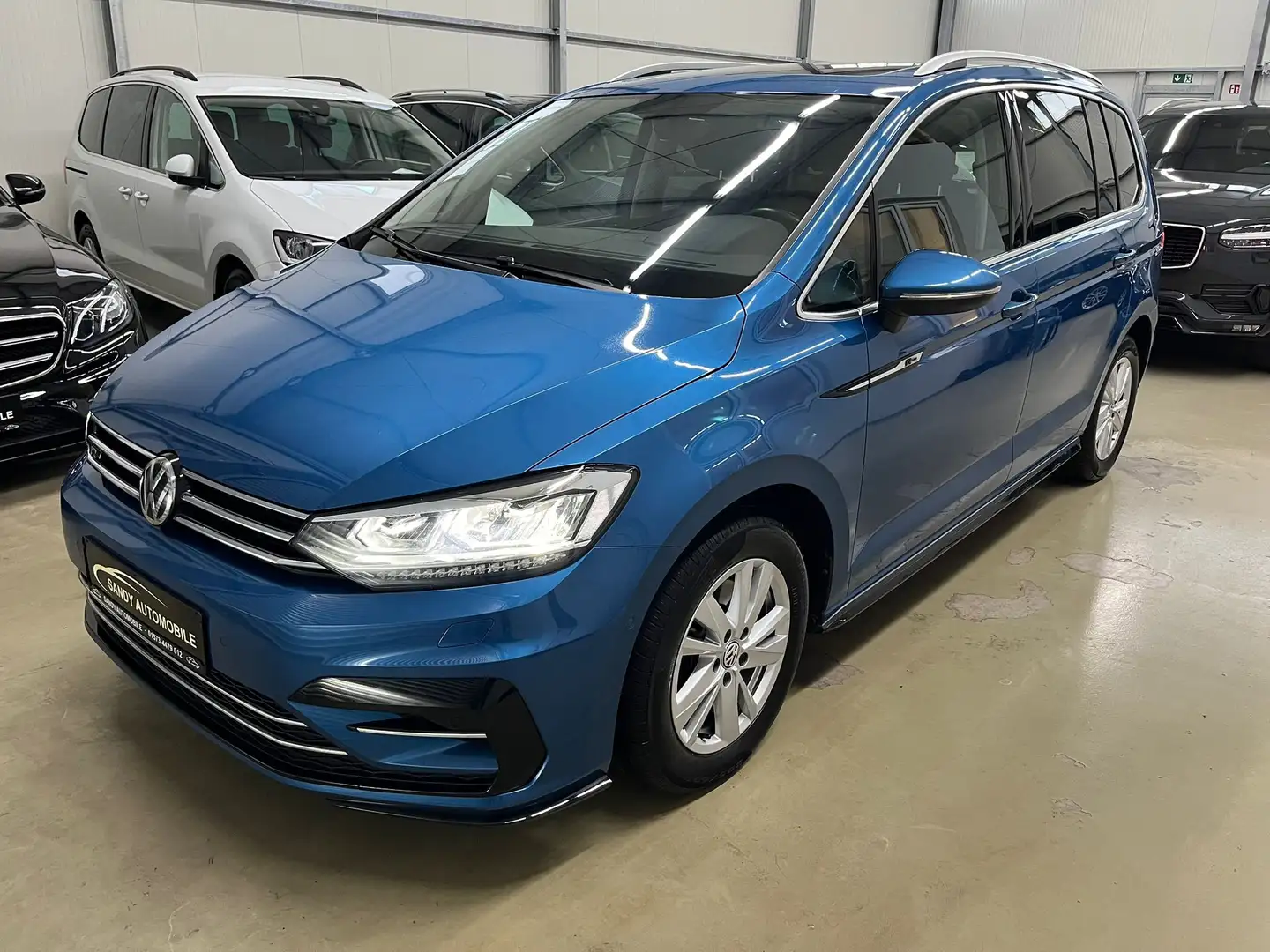 Volkswagen Touran R-LINE7.Sitzer ACC Kamera LED Panorama Bleu - 1