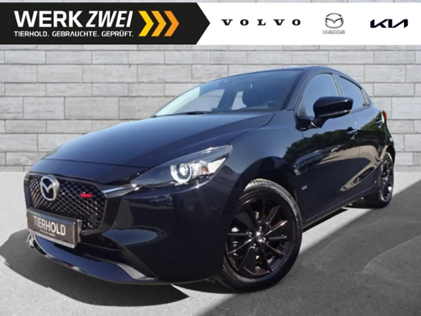 Mazda 2 G90 Homura Kamera Tempomat Carplay 16" Чорний - 1