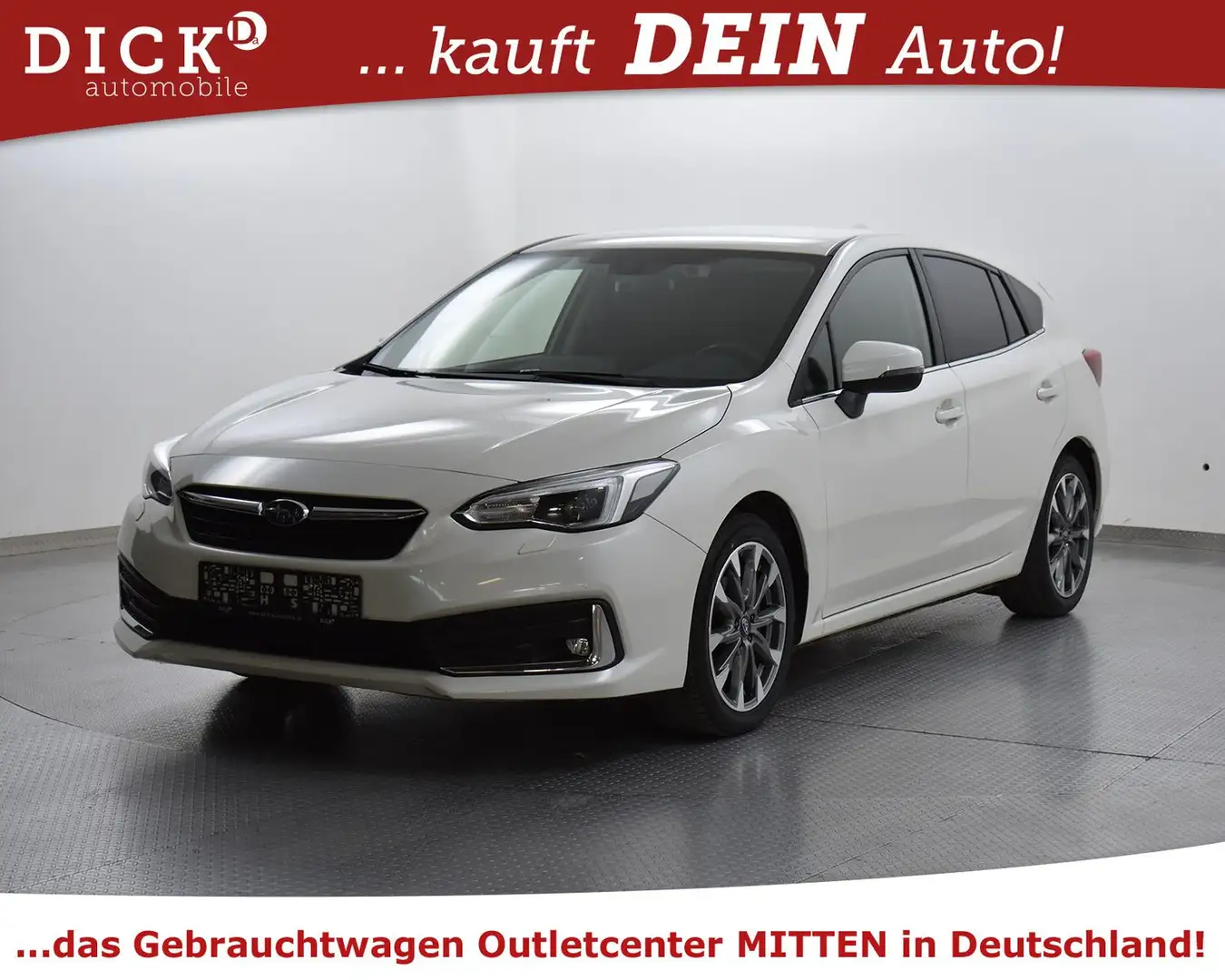 Subaru Impreza 1.6i 4WD Aut Exclus NAVI+SHZ+LED+KAM+ACC Білий - 2