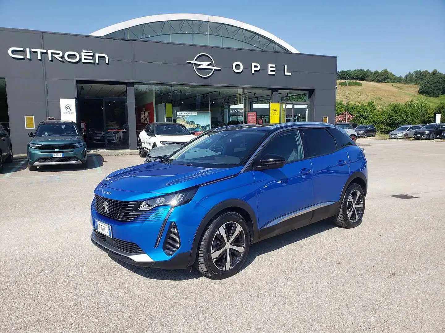 Peugeot 3008 2ª serie BlueHDi 130 S&S EAT8 Allure Blu/Azzurro - 1