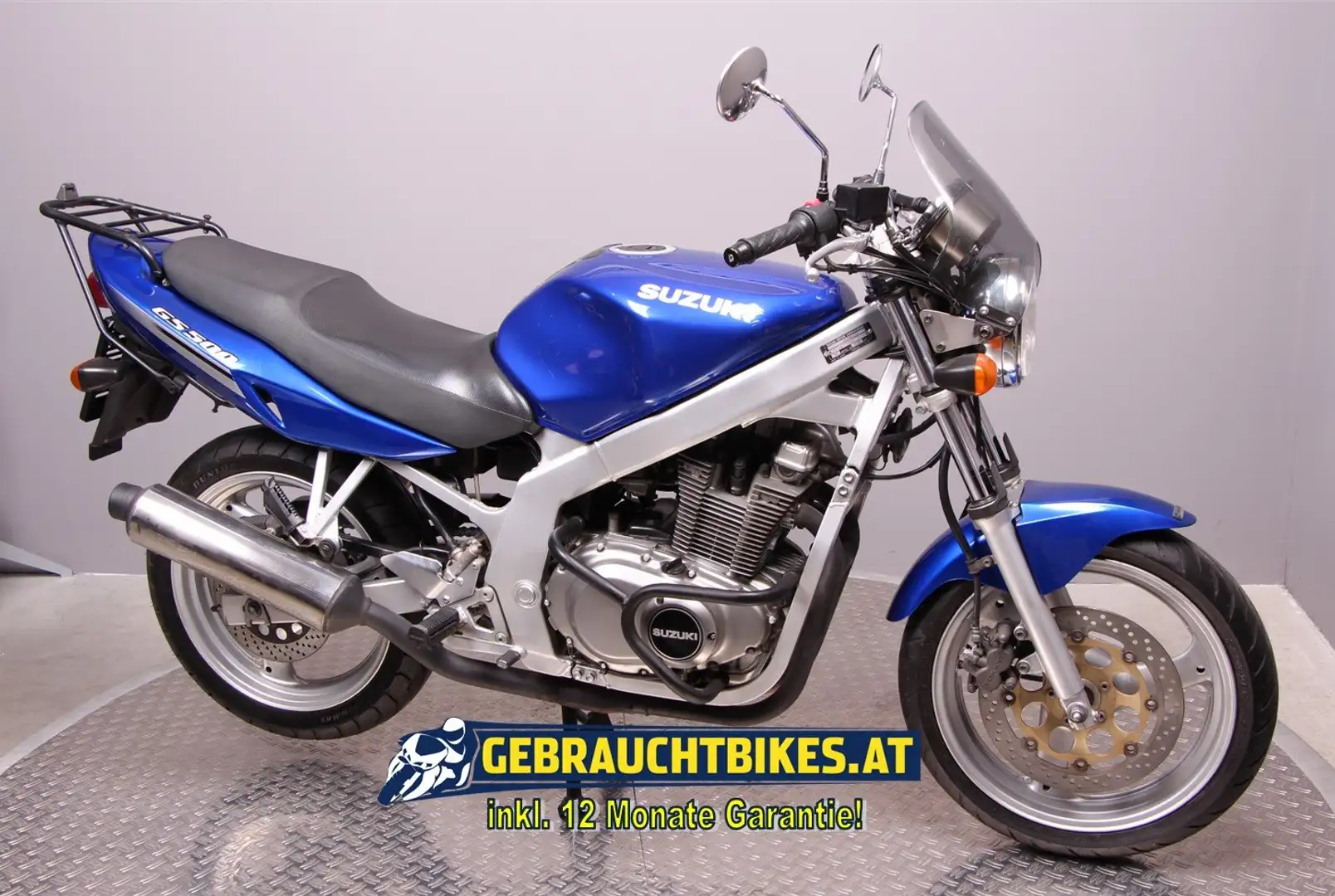 Suzuki GS 500 , mit Garantie, Teilzahlung möglich! Niebieski - 1