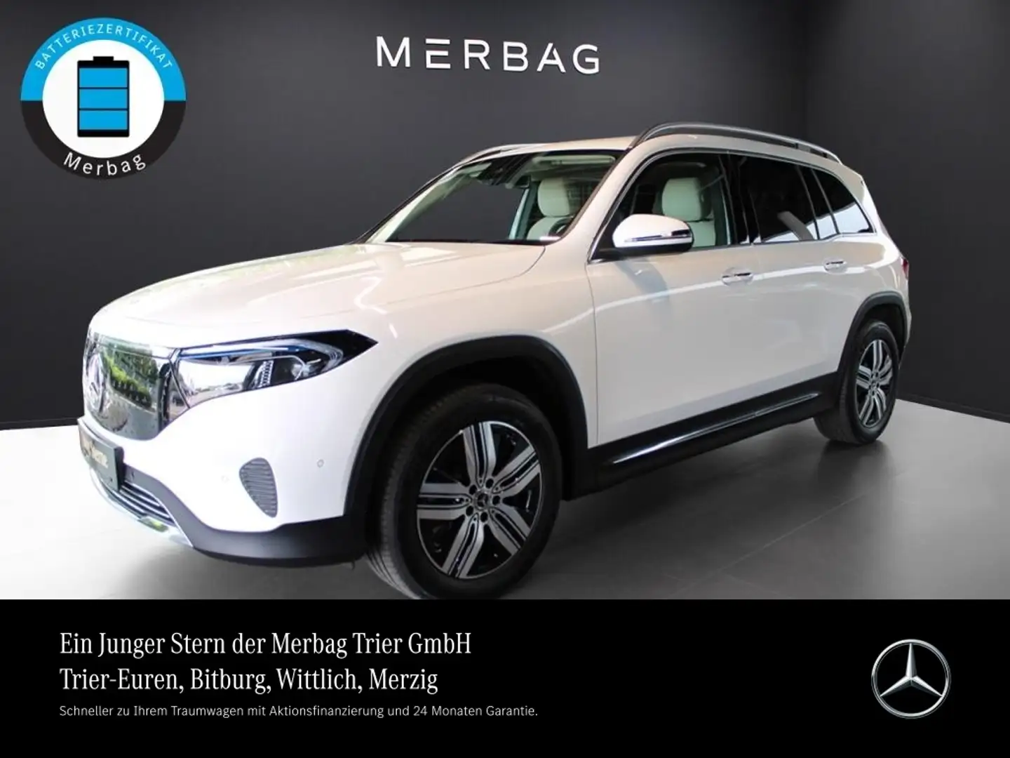 Mercedes-Benz EQB 300 4M *Progressive 7-Sitze Distronic Memory Alb - 1
