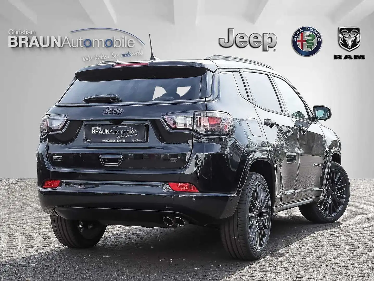 Jeep Compass 1.3 T-GDI S Leder/Panorama/360° Noir - 2