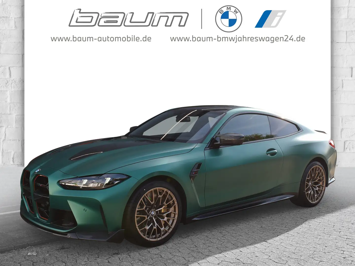 BMW M4 CS   M Drivers P. HK HiFi DAB LED Komfortzg. Yeşil - 1
