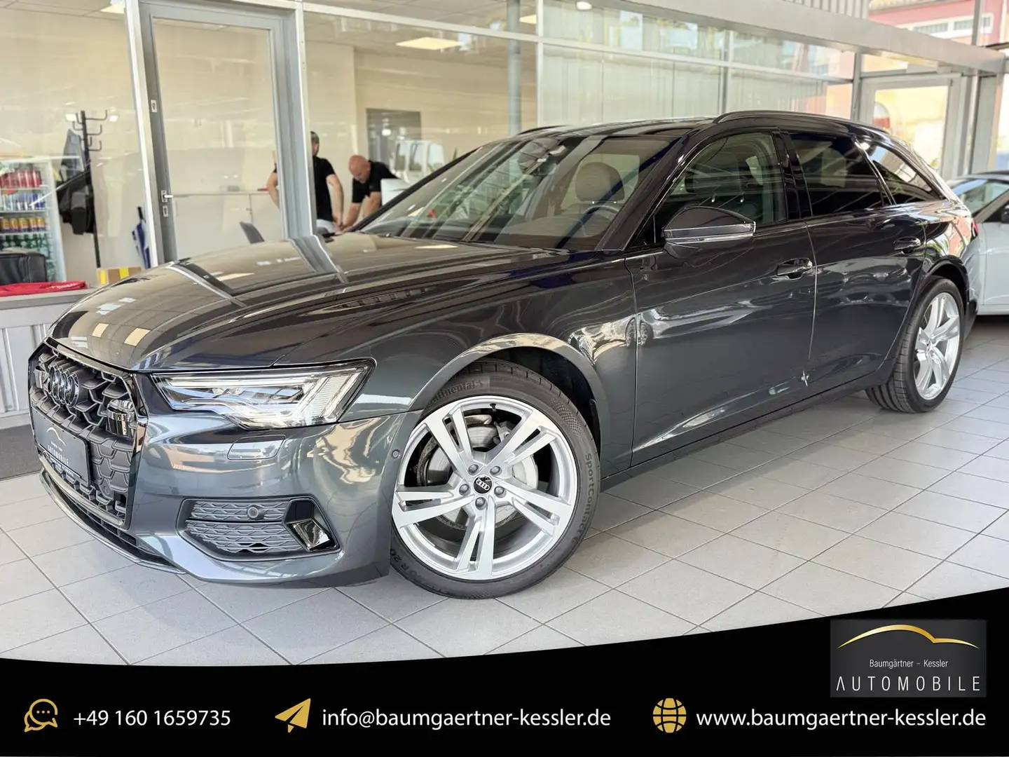 Audi A6 35TDI S-TRONIC MATRIX KAMERA VIRTUAL PANO AHK Grau - 1