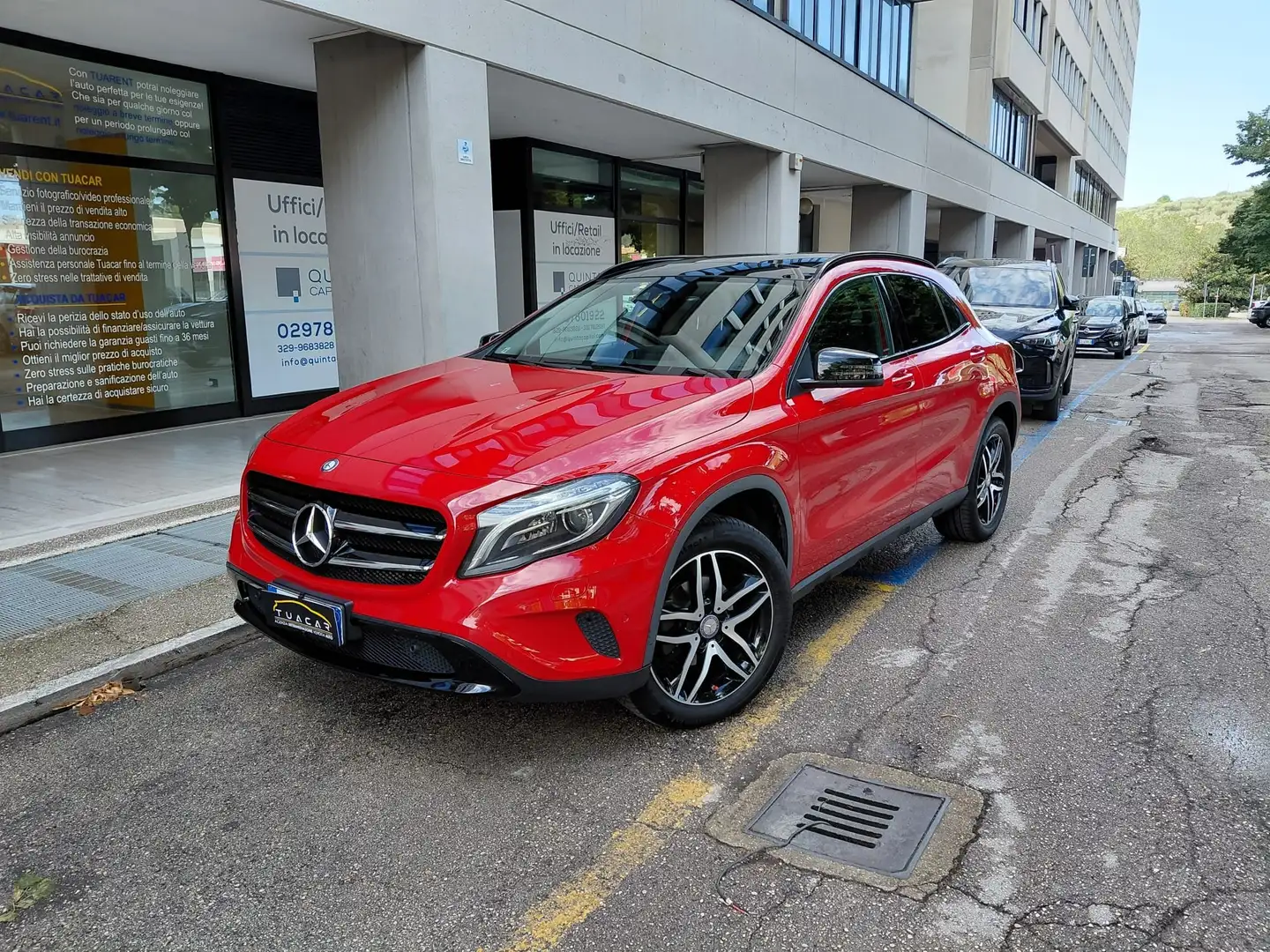 Mercedes-Benz GLA 200 GLA-X156 2014 d (cdi) Enduro 4matic auto Rouge - 1